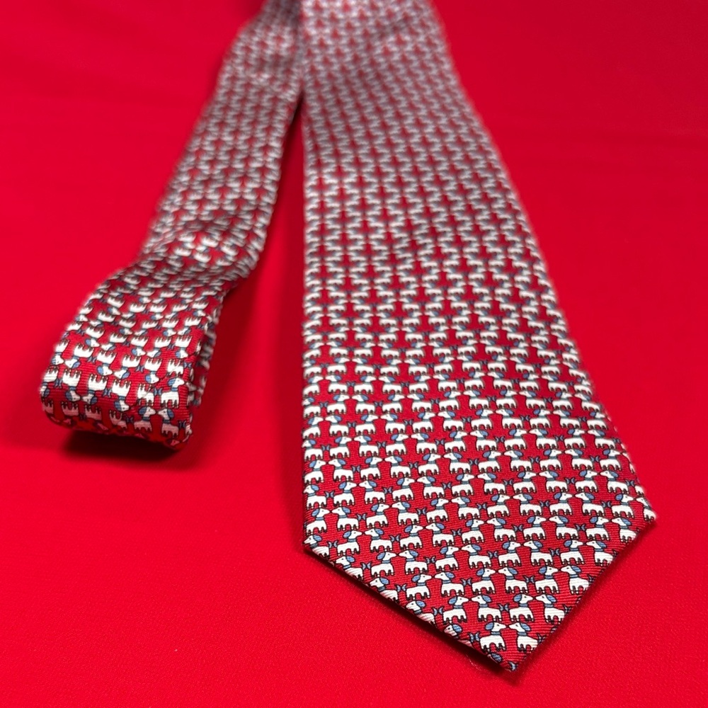 Tailorbyrd silk puppy tie!!